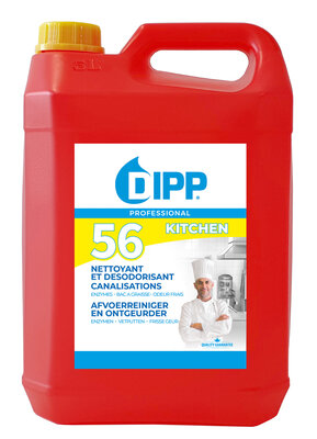 Dipp DIPP  N° 56 afvoerreiniger en ontgeurder 5 liter  Dipp DIPP  N° 56 afvoerreiniger en ontgeurder 5 liter