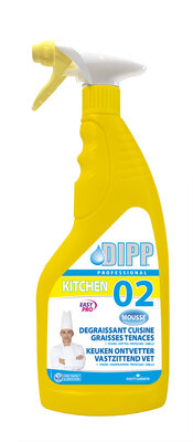 Dipp DIPP N° 02 - MOUSSE - 750ML SPRAY Ontvetter  Dipp DIPP N° 02 - MOUSSE - 750ML SPRAY Ontvetter