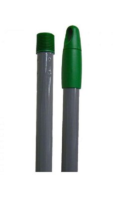 Steel metaal grijs/groen met schroefdraad 150cm Steel metaal grijs/groen met schroefdraad 150cm