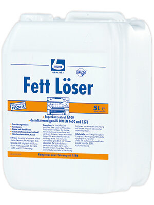 Becher Vet oplosser 5L Becher Vet oplosser 5L