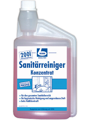 Becher Sanitairreiniger concentraat 1 l Becher Sanitairreiniger concentraat 1 l