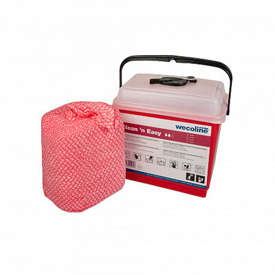Wecoline clean'n easy sanitair doeken  Wecoline clean'n easy sanitair doeken