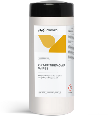 MAVRO GRAFFITIREMOVER WIPES (Bus met 50 doekjes.) MAVRO GRAFFITIREMOVER WIPES (Bus met 50 doekjes.)