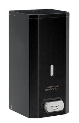 All Care Mediclinics Zeepdispenser RVS zwart 1500 ml All Care Mediclinics Zeepdispenser RVS zwart 1500 ml