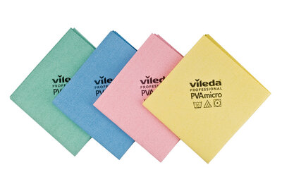 Vileda PVA Micro doekjes Rood pakje 5 st. Vileda PVA Micro doekjes Rood pakje 5 st.