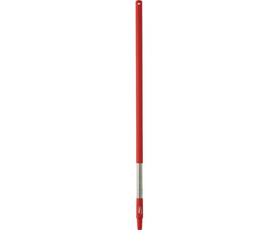 Vikan Korte Hygiëne RVS Steel  Rood 1025mm   Vikan Korte Hygiëne RVS Steel  Rood 1025mm