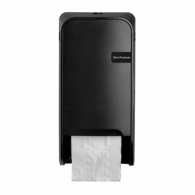 Elive line 3 doproldispenser kunststof zwart Elive line 3 doproldispenser kunststof zwart