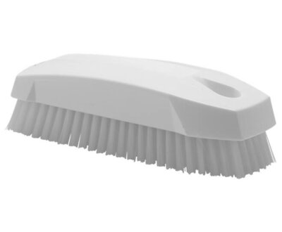 Vikan Hygiëne Harde Nagel/Werkborstel Klein S 130mm Wit Vikan Hygiëne Harde Nagel/Werkborstel Klein S 130mm Wit