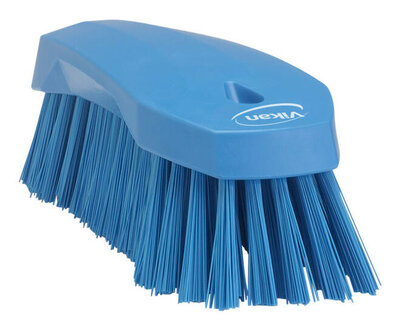 Vikan Hygiëne Harde Werkborstel Groot 200mm Blauw Vikan Hygiëne Harde Werkborstel Groot 200mm Blauw
