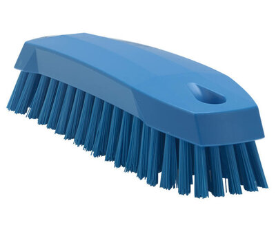 Vikan Hygiëne Medium Werkborstel klein 165mm Blauw Vikan Hygiëne Medium Werkborstel klein 165mm Blauw