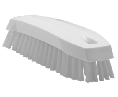 Vikan Hygiëne Medium Werkborstel klein 165mm Wit Vikan Hygiëne Medium Werkborstel klein 165mm Wit
