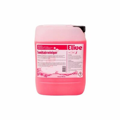 Elive Sanitair reiniger Rood 10L Elive Sanitair reiniger Rood 10L