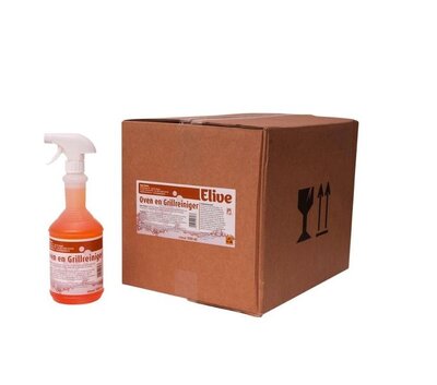 Elive Oven en Grillreiniger in spray 6x1L Elive Oven en Grillreiniger in spray 6x1L