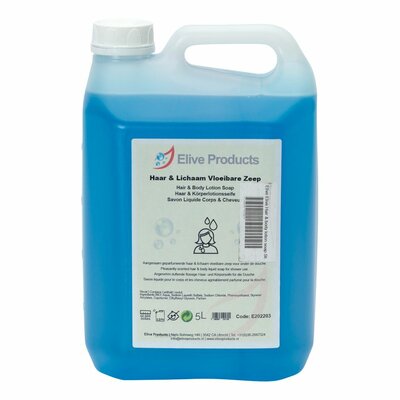 Elive hair & body lotionzeep 5 liter  Elive hair & body lotionzeep 5 liter