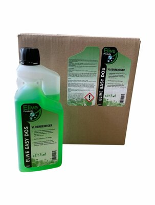 Elive Easy Dos vloerreiniger in doseer flacon 6x1ltr Elive Easy Dos vloerreiniger in doseer flacon 6x1ltr