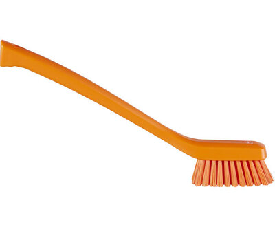 Vikan Lange Afwasborstel Met Smalle Borstel 420mm Oranje Vikan Lange Afwasborstel Met Smalle Borstel 420mm Oranje