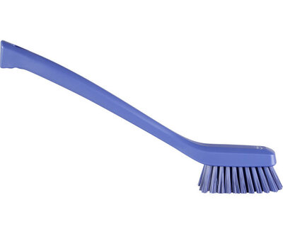 Vikan Lange Afwasborstel Met Smalle Borstel 420mm Paars Vikan Lange Afwasborstel Met Smalle Borstel 420mm Paars
