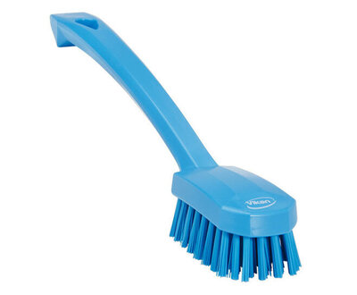 Vikan Universele Medium  Afwasborstel Blauw 260mm Vikan Universele Medium  Afwasborstel Blauw 260mm