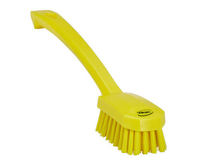 Vikan Universele Medium Afwasborstel Geel 260mm Vikan Universele Medium Afwasborstel Geel 260mm