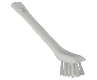 Vikan Precisieborstel Met Schraper 150mm Wit Vikan Precisieborstel Met Schraper 150mm Wit