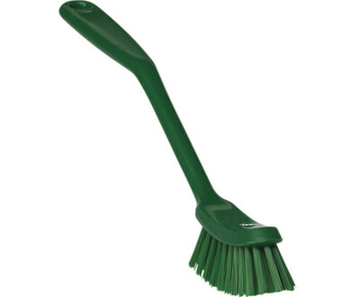 Vikan Medium Vaatborstel Smalle Borstelkop 290mm Groen  Vikan Medium Vaatborstel Smalle Borstelkop 290mm Groen