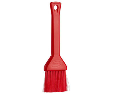 Vikan Zachte Platte Deegborstel 50mm Rood