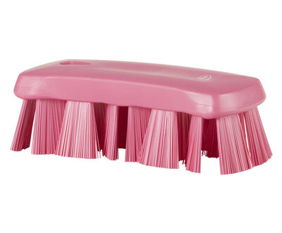 Vikan Kleine UST Werkborstel Hard 176mm Roze