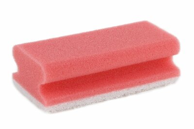 Schuurspons met handgreep Rood Schuurspons met handgreep Rood