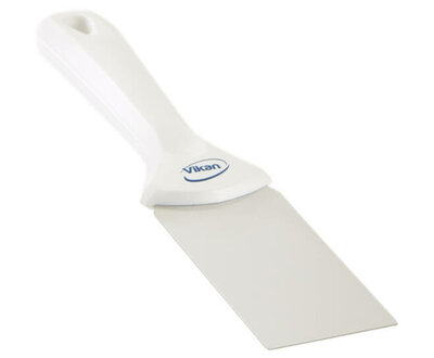 Vikan RVS Handschraper Smal 50mm Wit Vikan RVS Handschraper Smal 50mm Wit