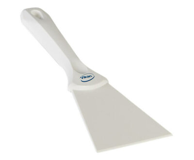Vikan Nylon Handschraper Breed 100mm Wit Vikan Nylon Handschraper Breed 100mm Wit