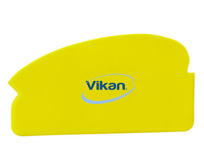 Vikan Flexibele Handschraper 165mm Geel Vikan Flexibele Handschraper 165mm Geel