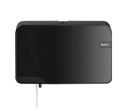 Elive line 3 Quartz duo toiletrolhouder zwart Elive line 3 Quartz duo toiletrolhouder zwart