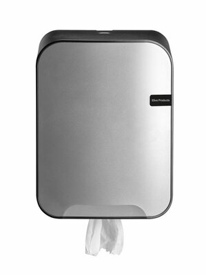 Elive line 3,zilver Quartz midi poetsroldispenser Elive line 3,zilver Quartz midi poetsroldispenser