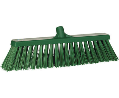 Vikan Zeer Harde Brede Bezem Groen 530mm Vikan Zeer Harde Brede Bezem Groen 530mm
