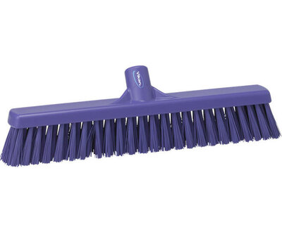 Vikan Hygiëne Bezem Zacht Paars 410mm Vikan Hygiëne Bezem Zacht Paars 410mm