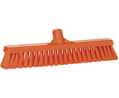 Vikan Hygiëne Bezem Zacht Oranje 410mm Vikan Hygiëne Bezem Zacht Oranje 410mm