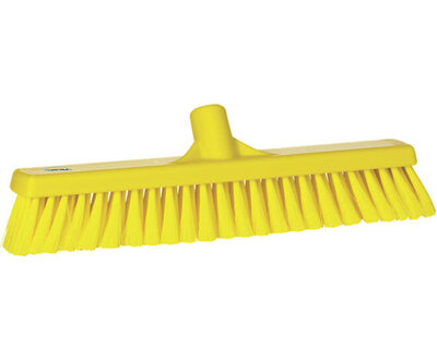 Vikan Hygiëne Bezem Zacht Geel  410mm Vikan Hygiëne Bezem Zacht Geel  410mm