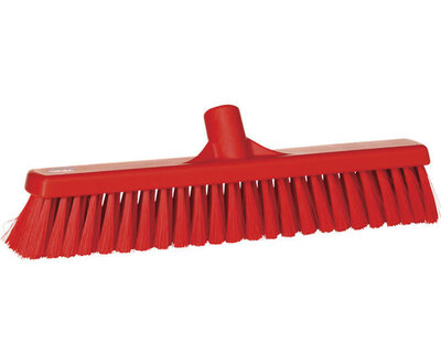 Vikan Hygiëne Bezem Zacht Rood 410mm Vikan Hygiëne Bezem Zacht Rood 410mm