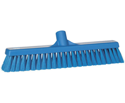 Vikan Hygiëne Bezem Zacht Blauw 410mm Vikan Hygiëne Bezem Zacht Blauw 410mm