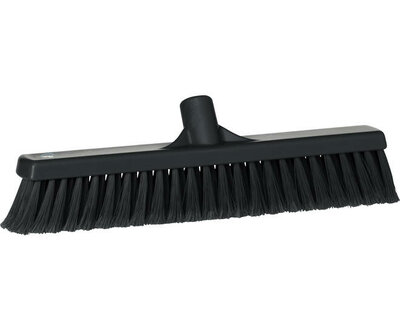 Vikan Zachte Splitbezem Zwart 410mm Vikan Zachte Splitbezem Zwart 410mm
