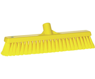 Vikan Zachte Splitbezem Geel 410mm Vikan Zachte Splitbezem Geel 410mm