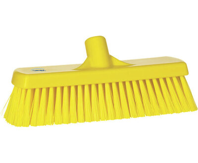 Vikan Medium Vloerbezem Geel  300mm  Vikan Medium Vloerbezem Geel  300mm