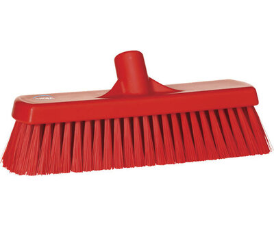 Vikan Medium Vloerbezem Rood 300mm  Vikan Medium Vloerbezem Rood 300mm