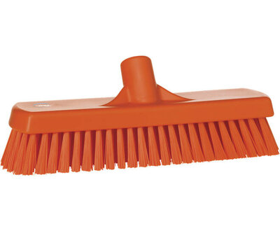 Vikan Harde Vloerschrobber Oranje 305mm Vikan Harde Vloerschrobber Oranje 305mm