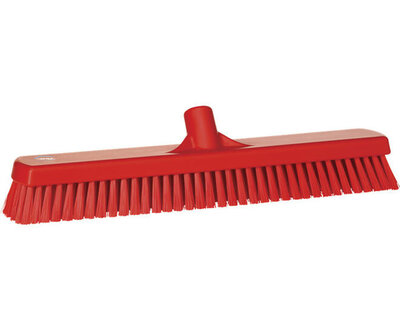 Vikan Harde Brede Vloerschrobber Rood 470mm Vikan Harde Brede Vloerschrobber Rood 470mm