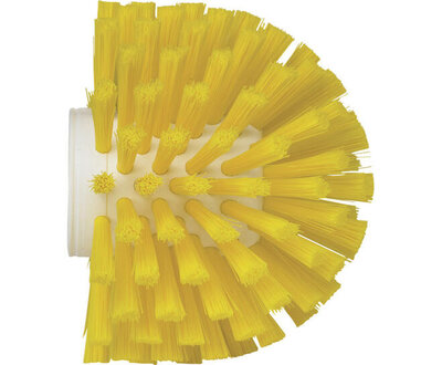 Vikan Hygiëne Medium Wormhuisborstel Geel 130mm Vikan Hygiëne Medium Wormhuisborstel Geel 130mm