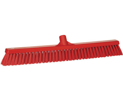 Vikan Combi-Bezem Hard /Zacht Rood 610mm Vikan Combi-Bezem Hard /Zacht Rood 610mm