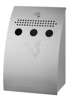 All Care Dutch Bins RVS asbak vierkant  All Care Dutch Bins RVS asbak vierkant