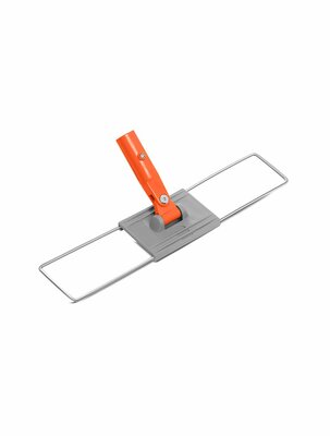 Elive Zwabberhouder Kunststof 60 cm - Oranje/Grijs Elive Zwabberhouder Kunststof 60 cm - Oranje/Grijs