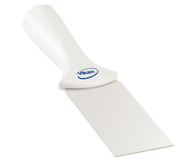 Vikan RVS Handschraper Met Schroefdraad Smal 50mm Wit Vikan RVS Handschraper Met Schroefdraad Smal 50mm Wit